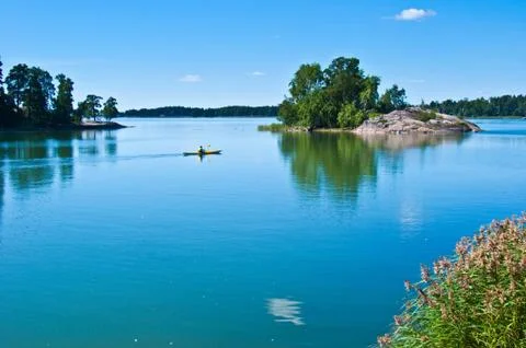 Finnish scenery Stock Photos
