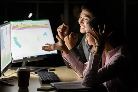 Finnish working late Stock Photos