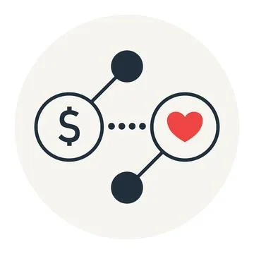 Fintech Connection Illustrazione stock