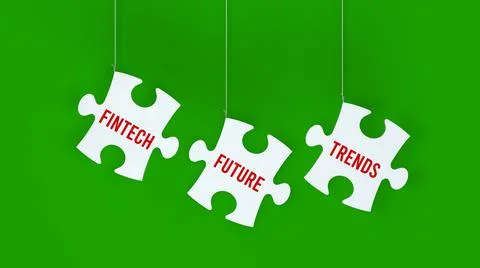 Fintech future and trends Stock Illustration
