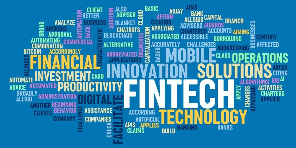 Fintech Stock Illustration