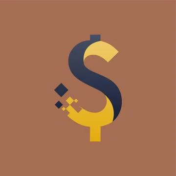 Fintech logo design concept vector 스톡 일러스트