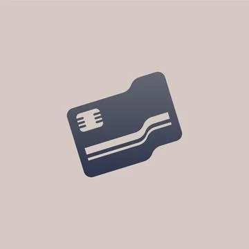 Fintech logo design concept vector Illustrazione stock