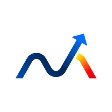 Fintech logo design concept vector Stock Illustration