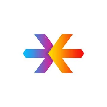 Fintech logo design concept vector Illustrazione stock