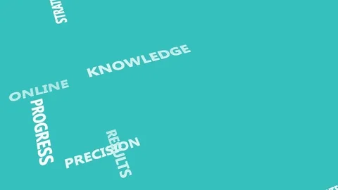 Fintech Presentation Background in Blue and White Stock Footage 81691587