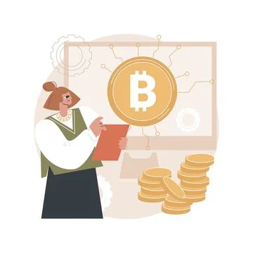 FinTech technology abstract concept vector illustration. Ilustración de archivo