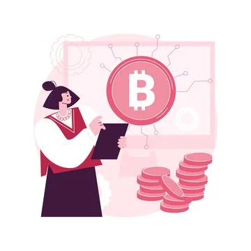 FinTech technology abstract concept vector illustration. Ilustración de archivo