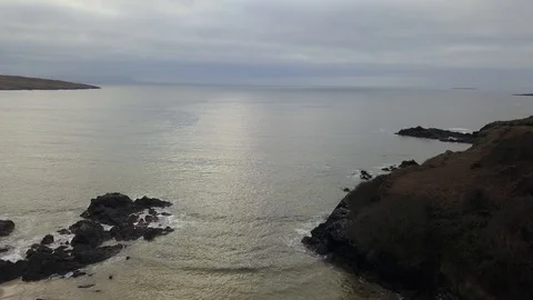 Fintra beach DJI 0006 Stock Footage 108580326