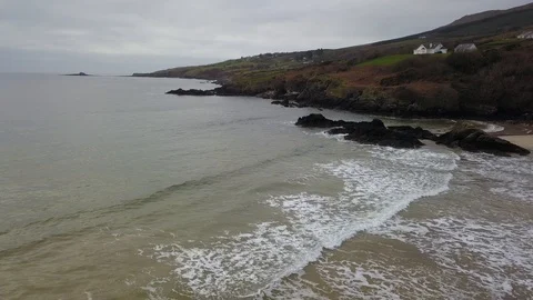 Fintra beach DJI 0010 Stock Footage 108580345