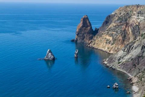 Fiolent cape. Foto stock