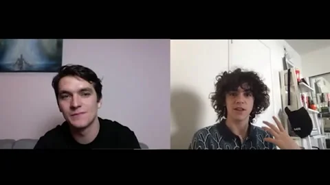 Fionn Whitehead and Jack Dylan Grazer talk about 'Don't Tell a Soul' - 2020 스톡 동영상 154382587