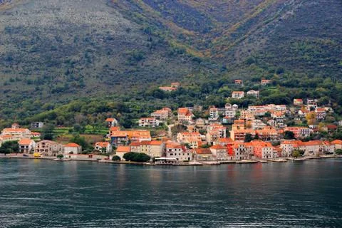 Fiord town Stock Photos