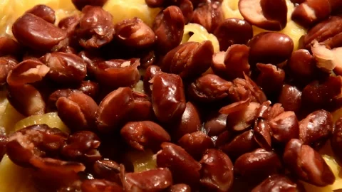 Fiori pasta with red beans Видео 321294781
