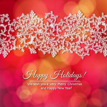 Fir border Stock Illustration