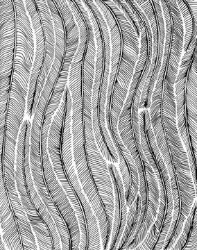 Fir branches Stock Illustration