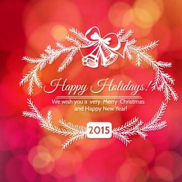 Fir frame Stock Illustration