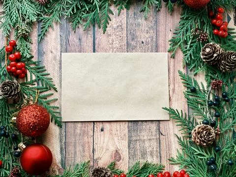 Fir frames. happy new year 2021 Stock Photos