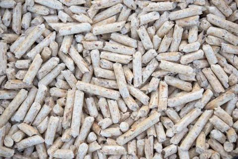 Fir pellets Stock Photos