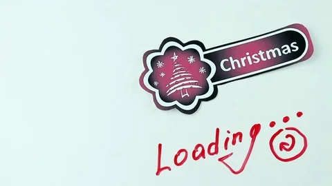 Fir-tree and loading Stock Footage 83234036