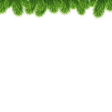 Fir tree framework Stock Illustration