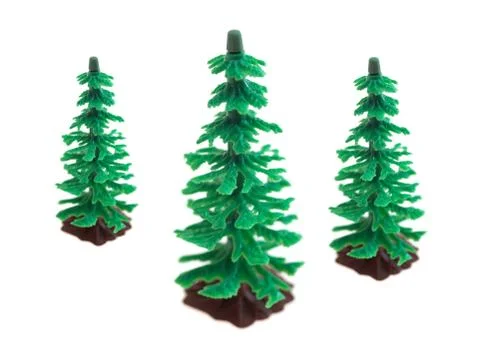 Fir trees Stock Photos