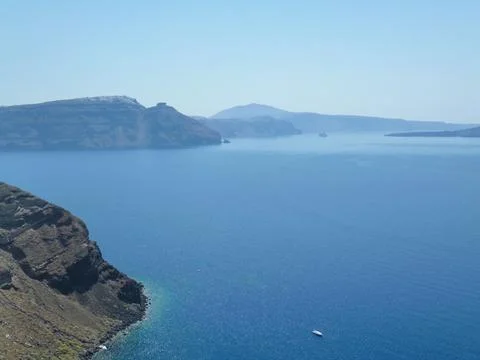 Fira in Greece Foto stock