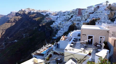 Fira, Santorini Stock Footage 52196068