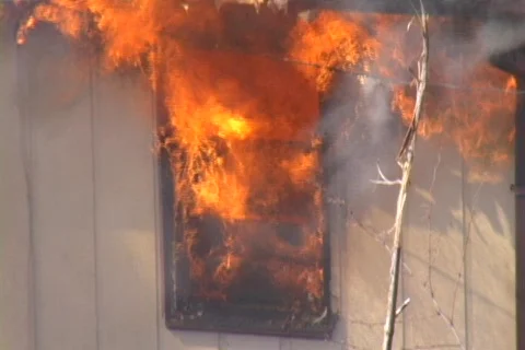 Fire 01  Stock Footage 110073