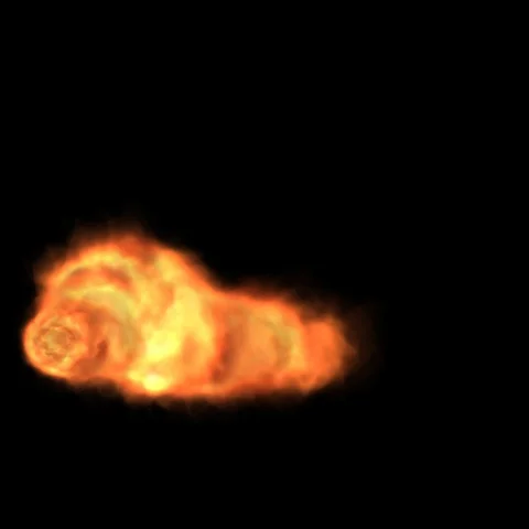 Fire 1 動画素材 95616032