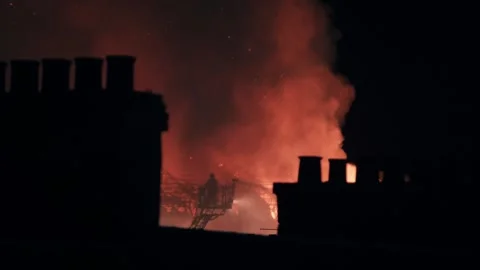 Fire 1 Stock Footage 254570376