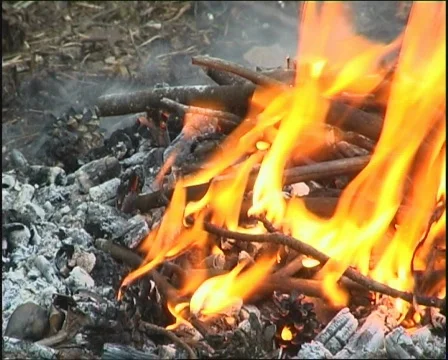Fire 1 P Stock Footage 517371