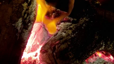 Fire 2 60fps Video stock 138339884