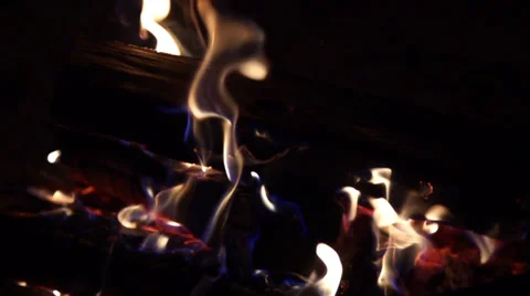 Fire at 240FPS Stock Footage 31397456