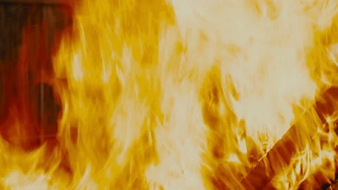 FIRE (4K FOOTAGE) Stock Footage 236421354
