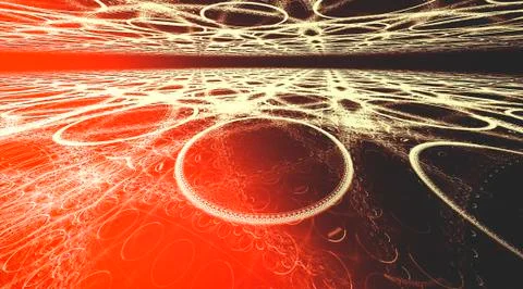 Fire abstract background for creative design. Dark red and orange Stock Illustration