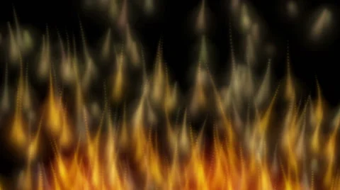 Fire, abstract loop motion background Stock Footage 43384820