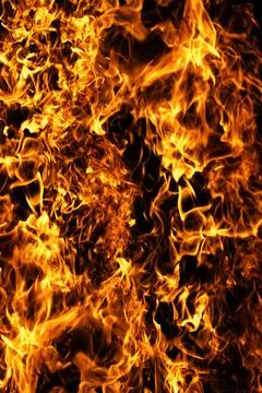 Fire abstract motion background. Fire burning concept. Fire intense heat te.. Stock Photos
