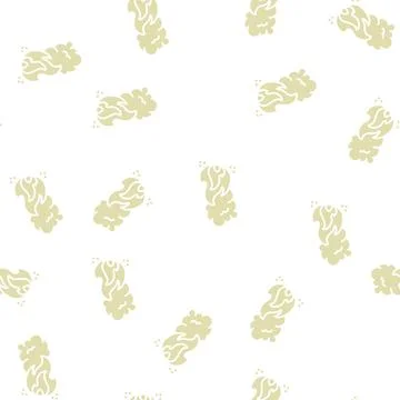 Fire accident glyph seamless pattern Stock Illustration