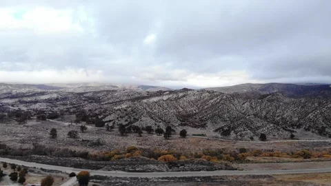 Fire aftermath in the Mountains Video stock 293392487