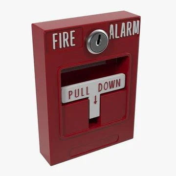 Fire Alarm 3 Generic 3D Model
