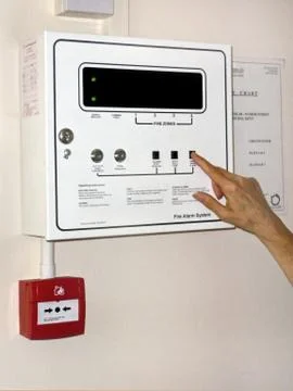 Fire Alarm Control Board Stock Photos