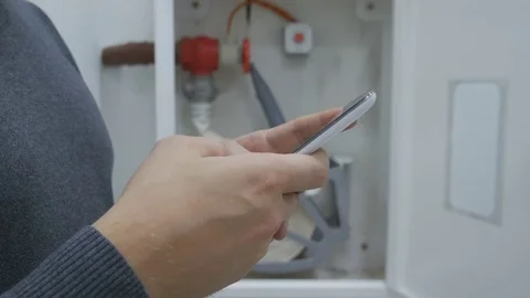 Fire alarm. Stock Footage 75297926