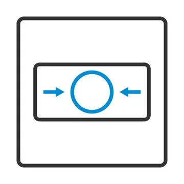 Fire Alarm Icon Stock Illustration