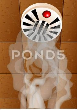 Fire alarm Stock Illustration