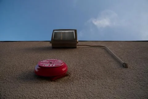 Fire Alarm Landscape Stock Photos