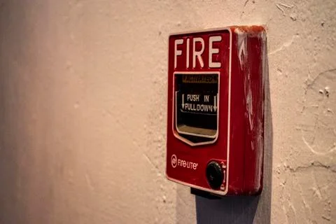 Fire alarm 库存照片