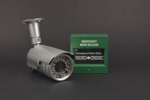 Fire alarm security Stock Photos