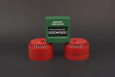 Fire alarm security Stock Photos