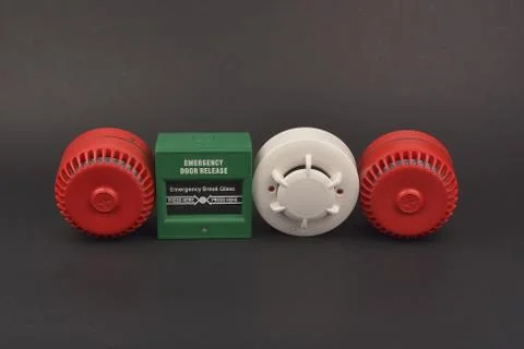 Fire alarm security Stock Photos